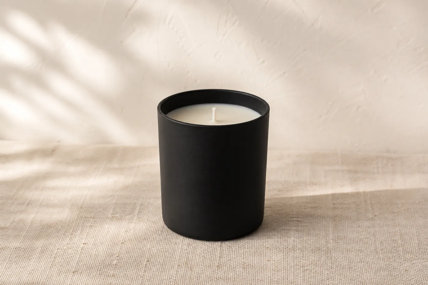 Chandelle Parfumée Verre Noir Studio
