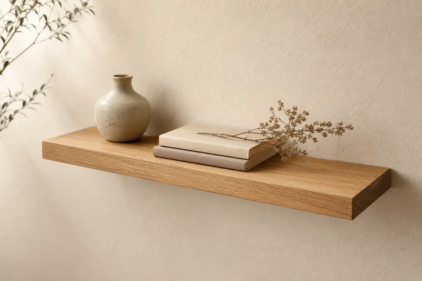 Édition Étagère Murale Flottante Chêne 60 cm Maison
