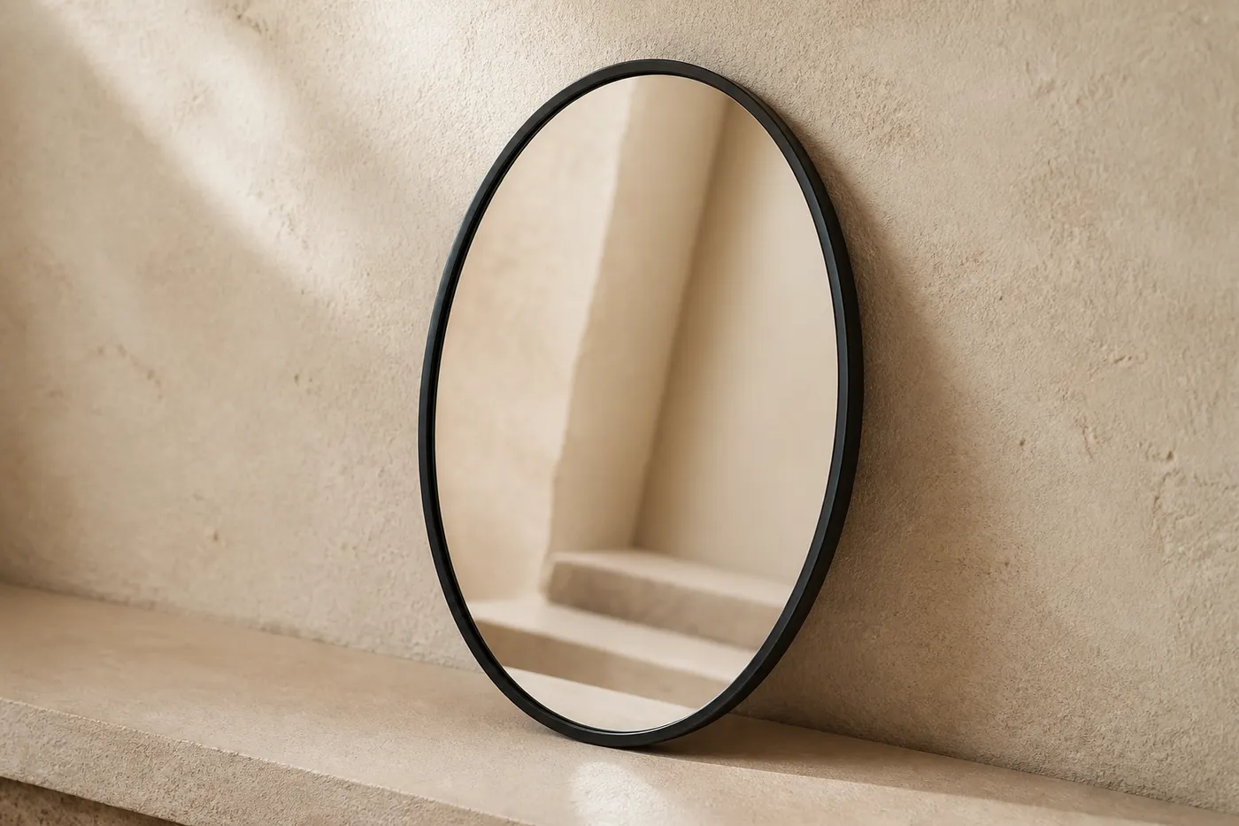 Miroir Mural Ovale Petit Format