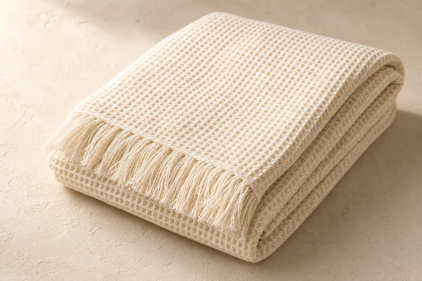 Collection Plaid Coton Gaufré Compact — N°10
